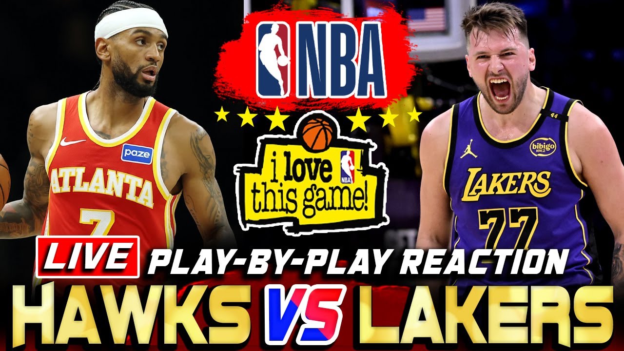 LAKERS VS ATLANTA HAWKS | Nba Live Score & Commentary by VDKINGS January 14, 2026