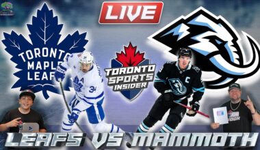 🔴 LIVE Toronto Maple Leafs vs Utah Mammoth | NHL LIVE Stream Reaction & Play By Play