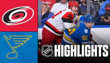 Hurricanes vs. Blues | NHL Highlights | January 13, 2026
