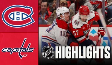 Canadiens vs. Capitals | NHL Highlights | January 13, 2026