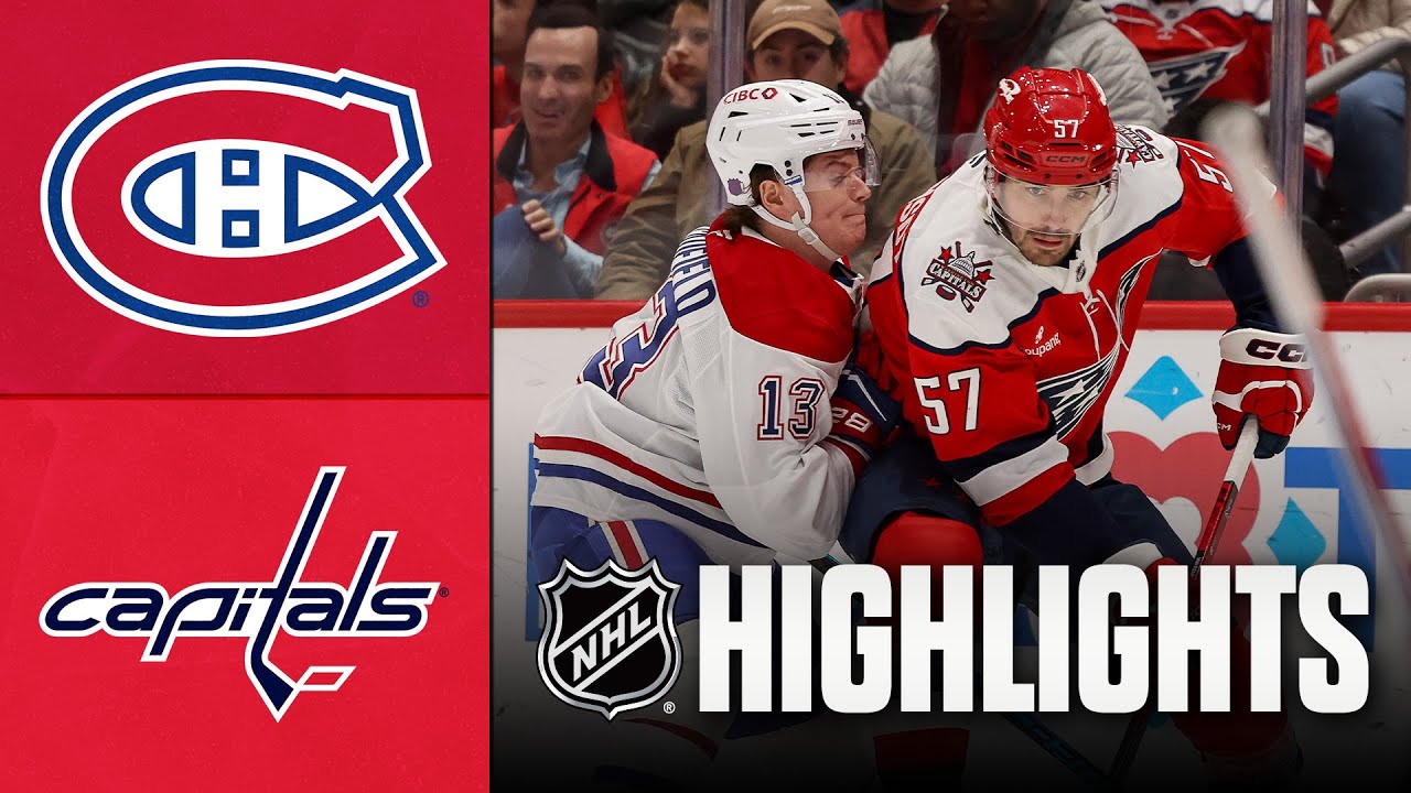 Canadiens vs. Capitals | NHL Highlights | January 13, 2026