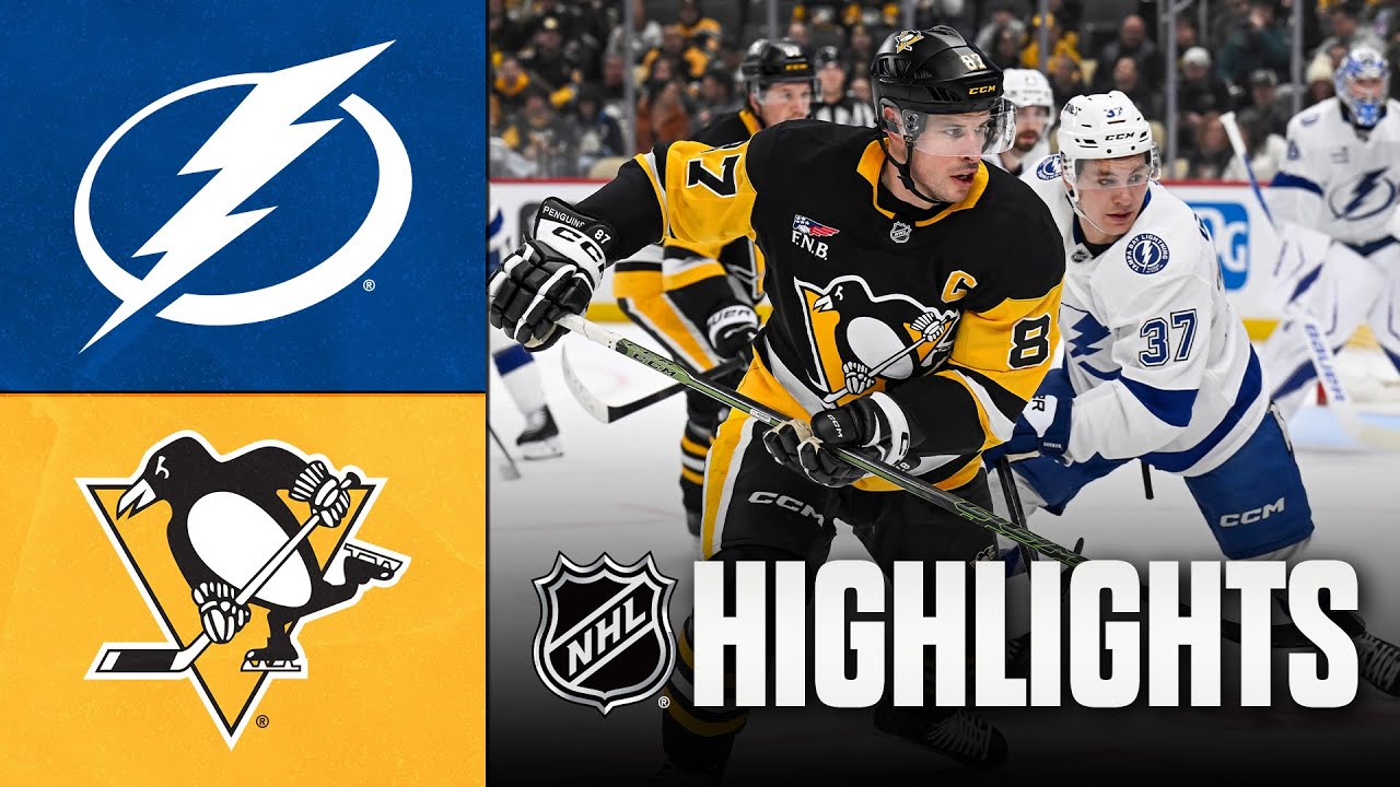 Lightning vs. Penguins | NHL Highlights | January 13, 2026