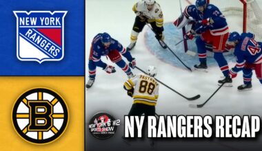Rangers allow 10 goals in embarrassing loss to Bruins with season unraveling