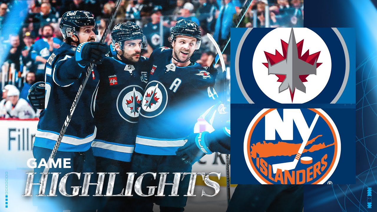 Winnipeg Jets vs. New York Islanders - Game Highlights