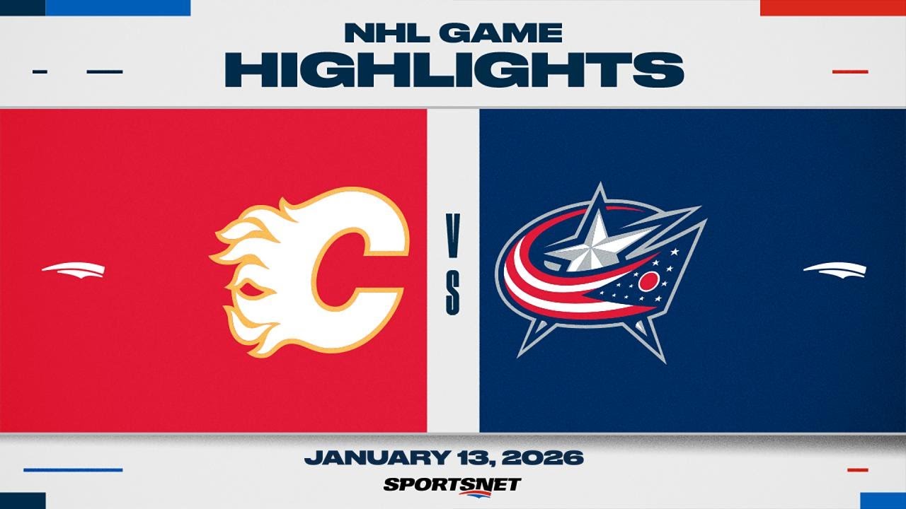 NHL Highlights | Flames vs. Blue Jackets - January 13, 2026