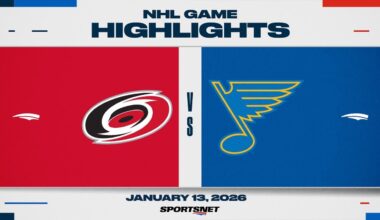 NHL Highlights | Hurricanes vs. Blues - January 13, 2026