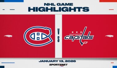 NHL Highlights | Canadiens vs. Capitals - January 13, 2026