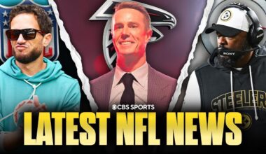 Latest NFL News: Falcons introduce Matt Ryan, Lions interview McDaniel for OC | Mike Tomlin update 👀
