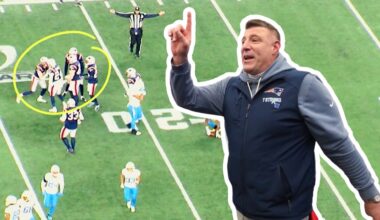 Mike Vrabel Film Breakdown | Hunter Henry's TD, Milton Williams' Sack & More