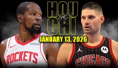 Houston Rockets vs Chicago Bulls Full Game Highlights – January 13, 2026 | NBA Season