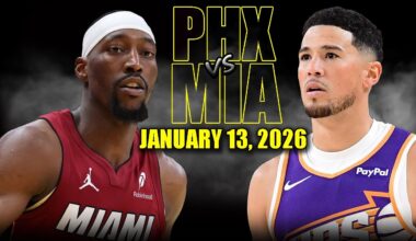 Phoenix Suns vs Miami Heat Full Game Highlights – January 13, 2026 | NBA Season