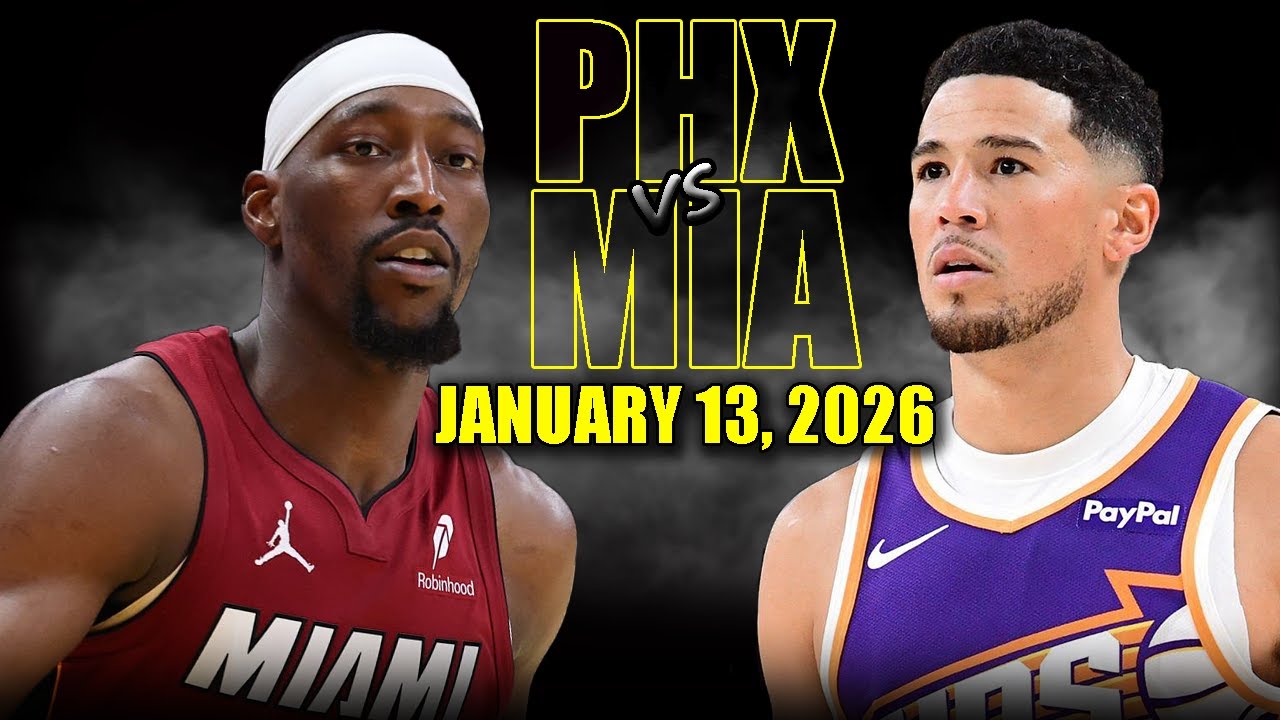 Phoenix Suns vs Miami Heat Full Game Highlights – January 13, 2026 | NBA Season