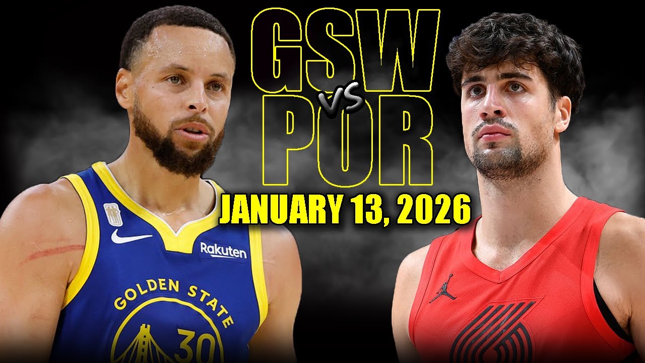 Golden State Warriors vs Portland Trail Blazers Full Game Highlights – January 13, 2026 | NBA Season