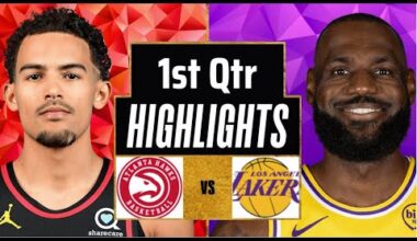 Los Angeles Lakers vs Atlanta Hawks Full Game Highlights 1st Qtr | Jan 13 | 2026 NBA Highlights