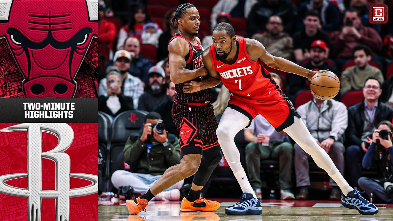 Chicago Bulls at Houston Rockets - Game Highlights (1/13/26) | CHSN Bulls