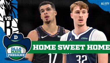 Dallas Mavericks Kick Off Four-Game Homestand Vs. Brooklyn Nets | DLLS MAVS PREGAME