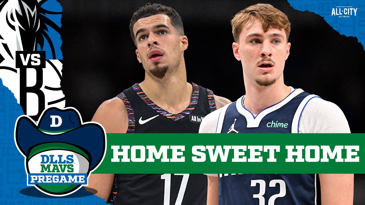 Dallas Mavericks Kick Off Four-Game Homestand Vs. Brooklyn Nets | DLLS MAVS PREGAME