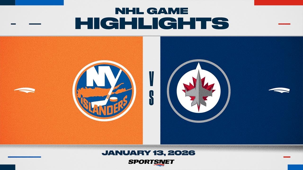 NHL Highlights | Islanders vs. Jets - January 13, 2026