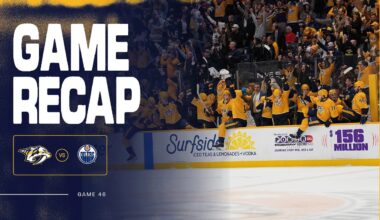 PREDS WIN: Game Highlights vs Edmonton Oilers: Jan. 13