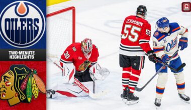 Chicago Blackhawks vs.Edmonton Oilers (1/12/25) | Game Highlights | CHSN Blackhawks