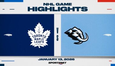 NHL Highlights | Maple Leafs vs. Mammoth - January 13, 2026