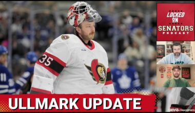 Travis Green Provides Update On Linus Ullmark + Ottawa Senators vs Vancouver Canucks Game Preview