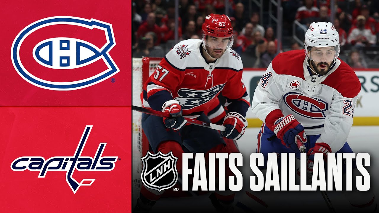 Canadiens vs Capitals | 13/01/26 | Faits saillants
