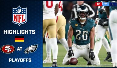 San Francisco 49ers at Philadelphia Eagles | 🇩🇪 NFL-Playoffs-Highlights | RTL Sport