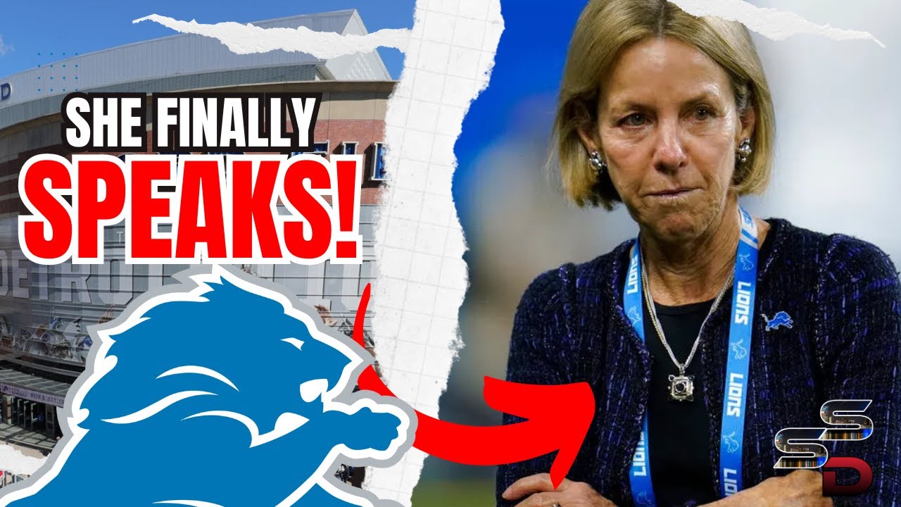 Detroit Lions Owner Sheila Hamp FINALLY Speaks After Disappointing Season!