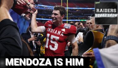 RAIDERS SQUAD SHOW: Why the Las Vegas RAIDERS MUST draft Fernando MENDOZA | Coaching search HEATS UP