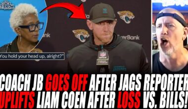 Coach JB GOES OFF After Jaguars Reporter UPLIFTS Liam Coen After Wild Card Playoff LOSS vs. Bills!