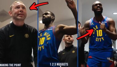 Denver Nuggets Locker Room Celebration After CRAZY WIN vs. Pelicans! Nikola Jokic, Murray, Gordon