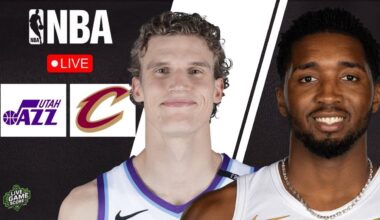 🔴 LIVE: UTAH JAZZ vs CLEVELAND CAVALIERS | NBA | PLAY BY PLAY | SCOREBOARD
