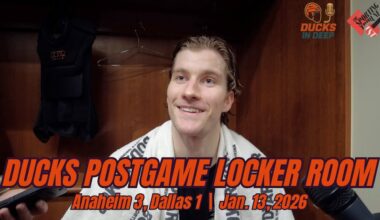 Lukáš Dostál: "Hopefully, the dark times are over." | Ducks snap 9-game losing streak