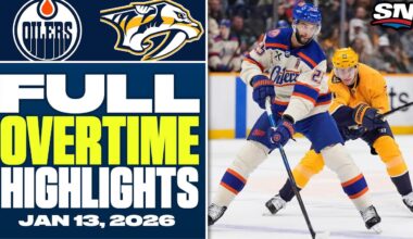 Oilers at Predators | FULL Overtime Highlights - January 13, 2026