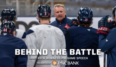 CBJ Head Coach Rick Bowness FIRES UP the Boys Before His First Game!💥 | Behind the Battle Short