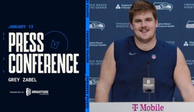 Grey Zabel: "We Have A 'Whatever It Takes To Win' Mentality" | Seattle Seahawks