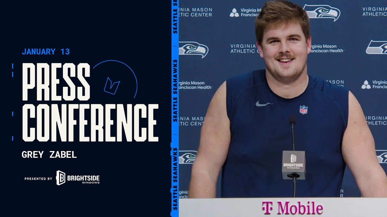 Grey Zabel: "We Have A 'Whatever It Takes To Win' Mentality" | Seattle Seahawks