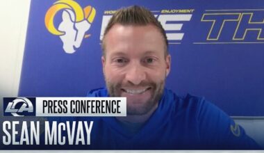 Sean McVay On Game-Planning For Caleb Williams, Injury Updates & Defensive Analysis