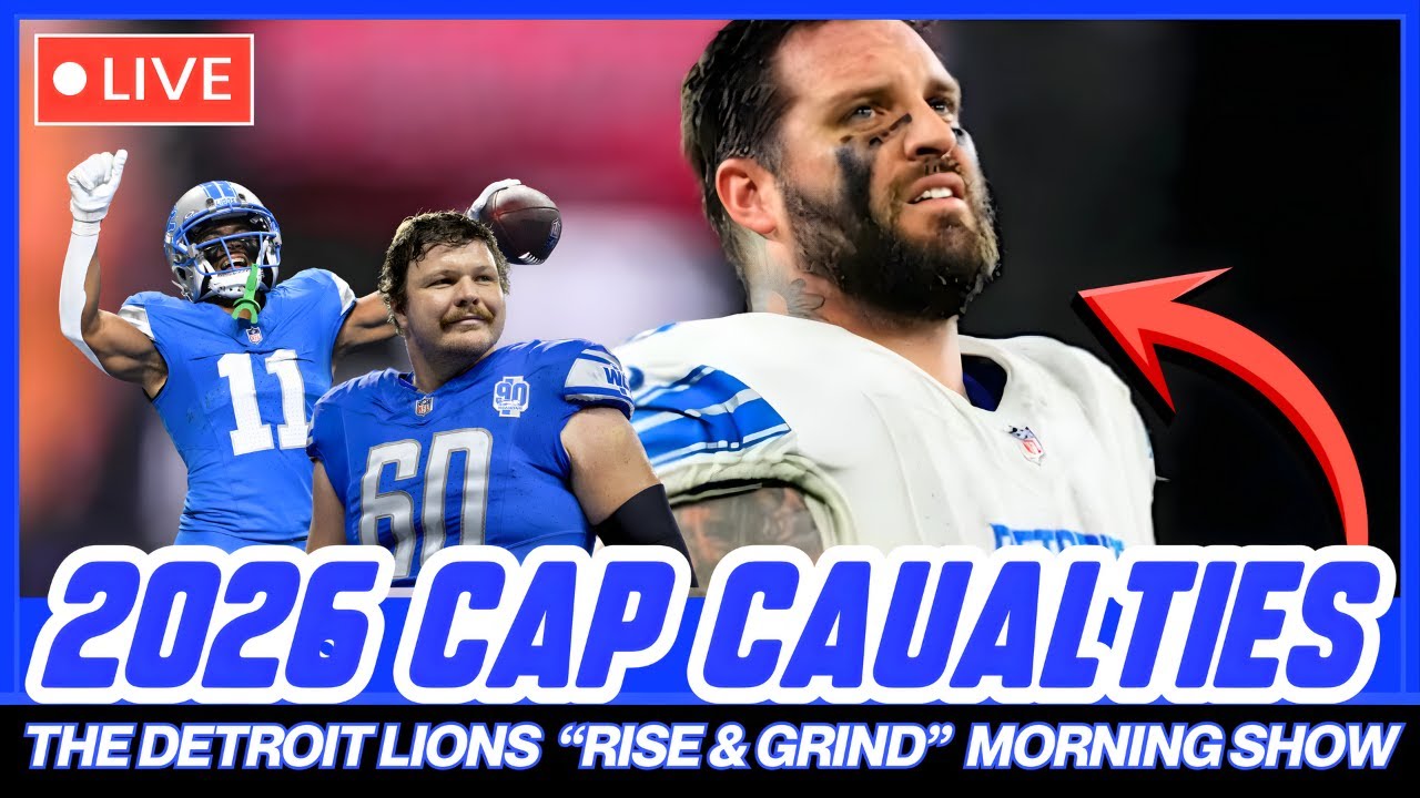 DETROIT LIONS 2026 NFL SALARY CAP CASUALTIES EXPLAINED
