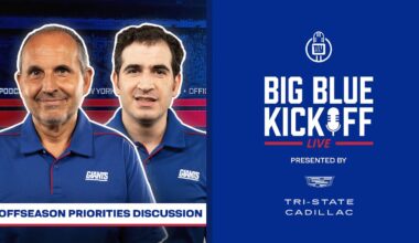 Offseason Priorities Discussion | Big Blue Kickoff Live | New York Giants