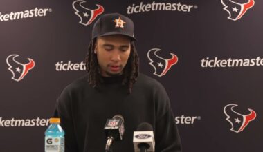 C.J. Stroud Speaks to the Media After Texans Beat Steelers | Full Postgame Presser