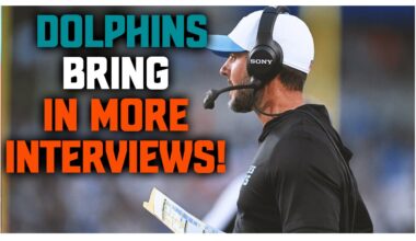 The Miami Dolphins Bring In More HC Candidates!