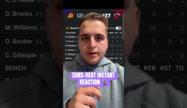 Instant Reaction The Phoenix Suns LOSING To The Miami Heat 🎙️#nba #phoenixsuns #devinbooker