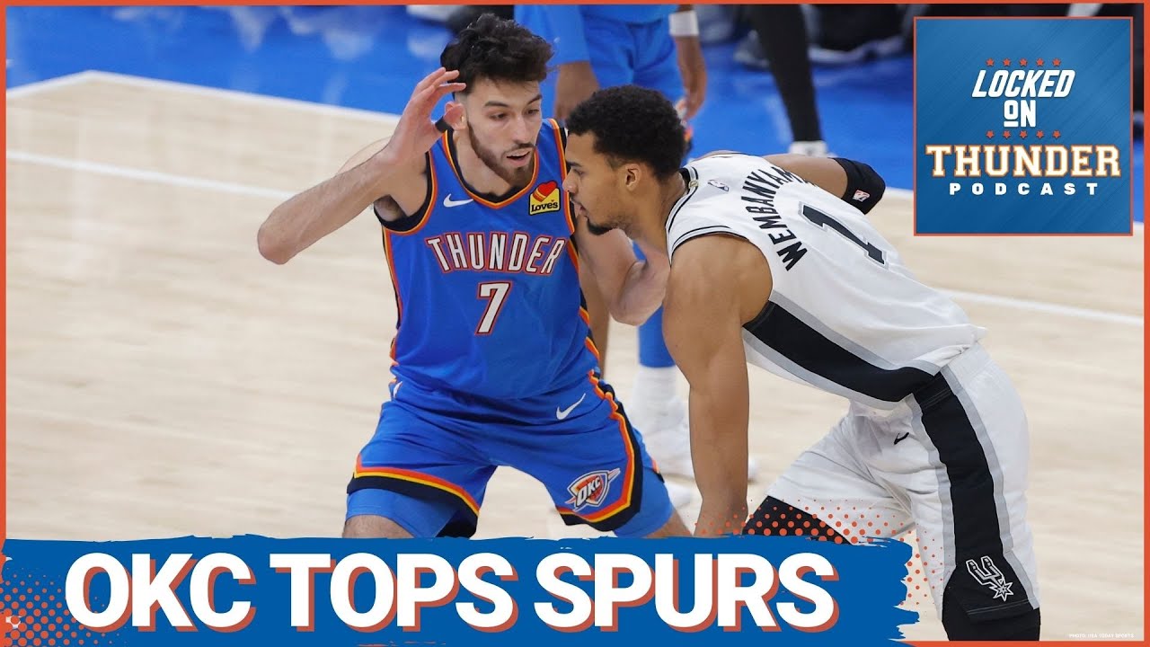 OKC Thunder Get REVENGE on Spurs | SGA Plays like an MVP | A Different Look