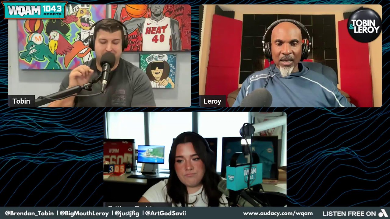 Miami Dolphins Interview Kevin Stefanski, Miami Heat Get Big Bam Adebayo Game, AJ Greer Joins Show