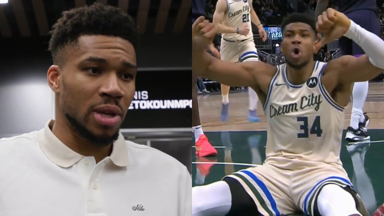 Giannis speaks on booing back at Bucks crowd during blowout vs Timberwolves