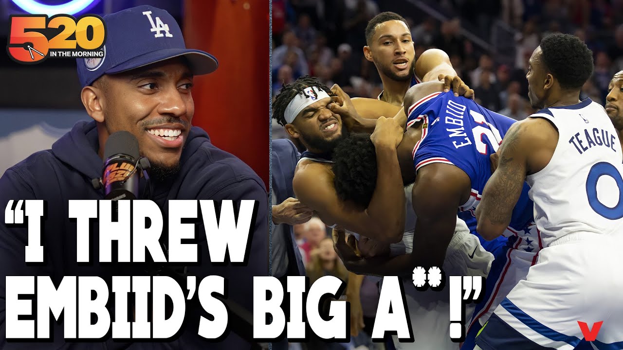 Jeff Teague’s HILARIOUS story of BREAKING UP Joel Embiid vs. Karl-Anthony Towns FIGHT | Club 520