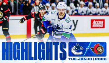 Game in 10 | Vancouver Canucks at Ottawa Senators Highlights (Jan 13, 2026)