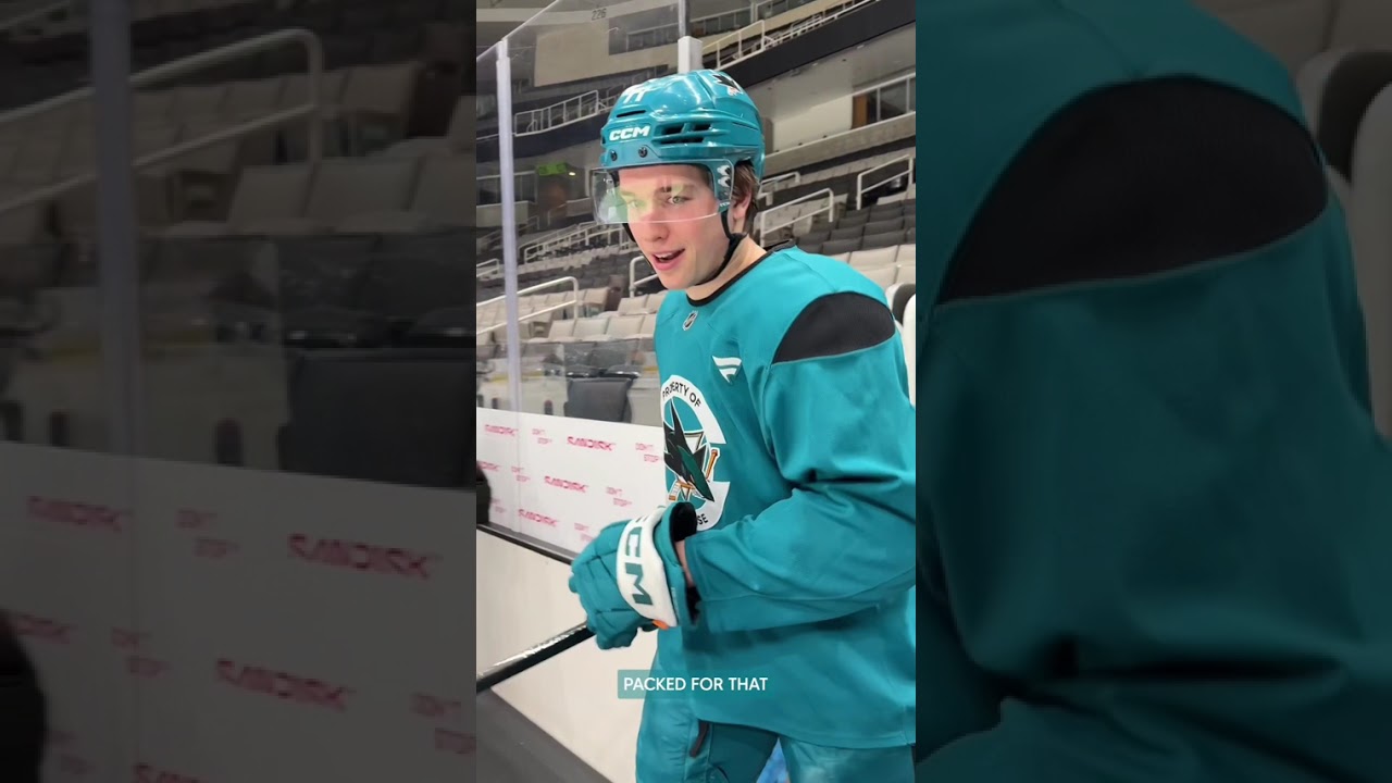 Stranded on a deserted island, which teammate do you want with you?  #hockey #nhl #sharks